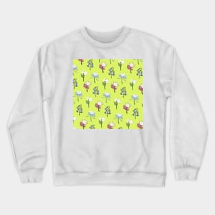 Liyue Flowers Print (Lime Green) Crewneck Sweatshirt